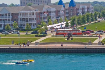 Kenosha, Wisconsin, features a beautiful lakefront with a harbor, farrmer's markets, charming str...