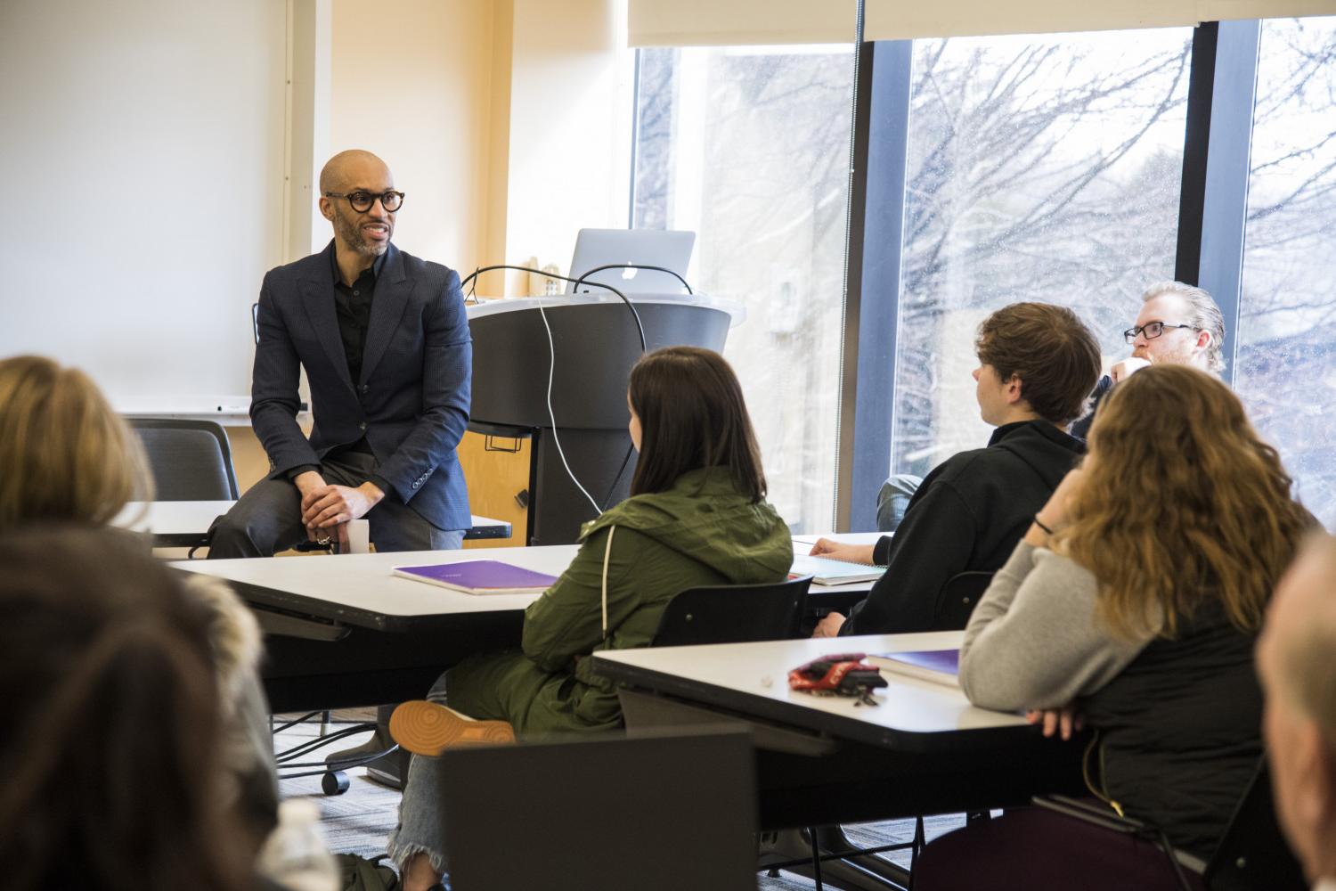 bv伟德ios下载 welcomed Randall Tucker, Mastercard?s chief inclusion officer, to campus in 2019 to spea...